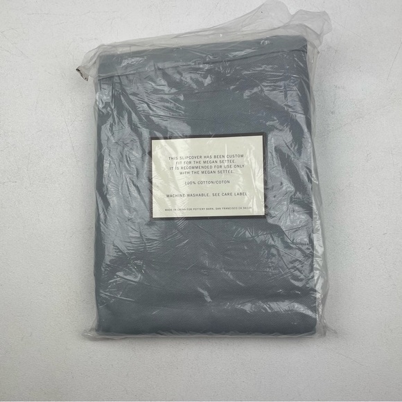 Pottery Barn Accents Pottery Barn Megan Settee Chair Slipcover